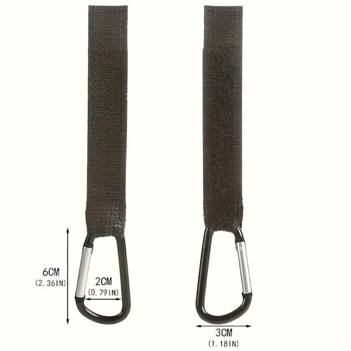2Pcs Stroller Hooks, Adjustable Universal Hooks, Shopping Bag Storage Hooks, Bicycle, Motorcycle Hooks Universal Hooks - Image 4