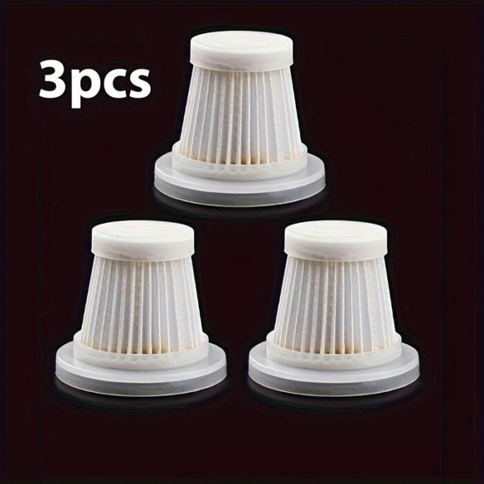 1/3/5Pcs Multi-Purpose Car Vacuum Filter - Durable, Washable And Reusable - Enhances The Suction Power And Performance Of Your Handheld Vacuum - Image 3