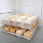 3-Tier Egg Storage Rack For Refrigerator & Kitchen Countertop - Sliding & Rolling Dispenser With Automatic Egg Pickup, Food-Safe Plastic, Space-Saving Design For Freshness Preservation, Egg Organizer For Refrigerator, Compact Layout, Durable Plastic, Meal Preppers, Modern Kitchenware, Hygienic Material, Home Cooks - Image 7