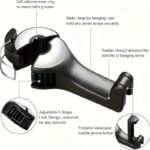 1Pc Adjustable Car Seat Phone Holder With Headrest Mount - Durable Abs Material, Waterproof, Auto Vehicle Compatible, Secure Grip For Road Trips And Commuting, Phone Holder For Car - Image 7