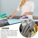 1Pc Premium Pe Iron Shoe Cover - Heat-Resistant Teflon Soleplate Protector, Fit For All Irons, Durable Thermal Shield For Home, Apartment & Dry Cleaners, Prevents Scorch Marks & Extends Iron Lifespan, Laundry Accessories | Spring Attachment Feature | Super Slick Surface - Image 5