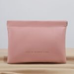 1Pc Rose Of No For Man'S Land Coin Wallet ? Portable Mini Lipstick & Usb Cable Organizer Bag For Women, Men, And Students, Beige With Golden Zipper, Compact Design For Travel, Daily Use, And Small Essentials, Techfriendly Pouch | Chic Storage Bag | Beige Wallet - Image 9