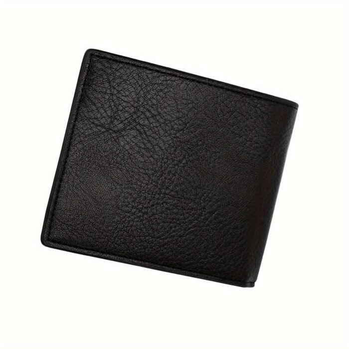 1Pc Fashionable Men'S Wallet Large Capacity Coin Purse Multi-Card Bank Credit Card Holder With Loose-Leaf Id Holder - Image 5