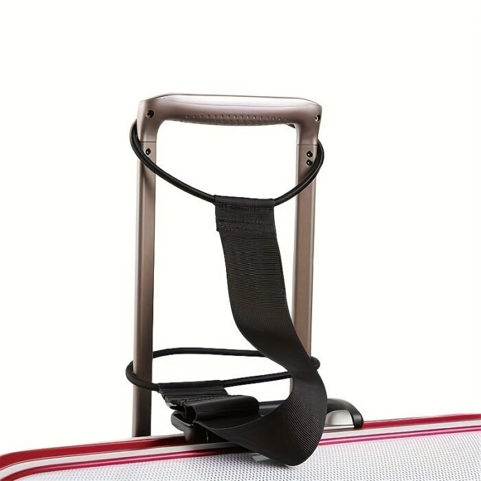 Travel Belt For Luggage, Straps Add A Bag Bungees Luggage Strap Over Handle Suitcases Belt For Carry On Bag Elastic Belt Adjustable Suitcase Strap Airport Travel Accessories - Image 5