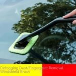 Car Front Windshield Cleaning Brush, Car Interior, Home Dust Removal, Dehumidification, Window Scratching, Towel Sponge And Scratch-Free Cleaning Tool Set - Image 4