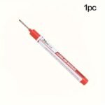 1/3Pcs/Set Long Head Markers Bathroom Woodworking Decoration Multi-Purpose Deep Hole Marker Pens Red/Black/Blue/Green Ink Oil Markers Pens Waterproof Multi-Purpose Deep Hole Marker Pen - Image 17