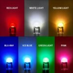 10Pcs New 2023 W5W T10 Led Car Interior Bulb 12V Acrylic 6000K 7 Color Wedge Dome Indicator Reading Light Bulbs - Multipurpose - Image 7