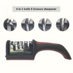 4 Stages Professional Knife Sharpener - Tungsten Diamond Ceramic Sharpener Tool - Image 4