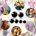 1000Pcs/200Pcs/100Pcs Colorful Safe Eyes And Noses Crochet, Black Plastic Safety Eye, Pad Circle, Plush Animal Handmade Doll Eyes, Diy Accessories, Amigurumi'S Safety Eye, Various Sizes - Image 7