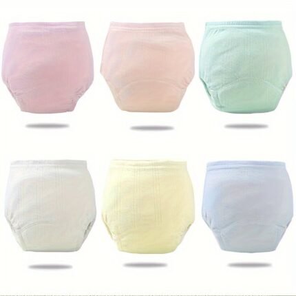 1Pc Breathable Training Pants, Washable Diaper Learning Pants, Cloth Diaper, Christmas Halloween Thanksgiving Day Easter New Year'S Gift