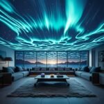 Aurora Borealis Northern Lights Projector - Usb-Powered Led Night Light With Remote Control, Dimmable & Color-Changing - Perfect For Game Room, Bedroom, Living Room Decor - Great Valentine'S Day Gift - Image 8