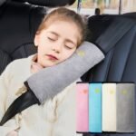 1Pc Car Safety Shoulder Guard, Seat Belt Adjustment Retainer, Anti-Strangle Neck Seat Belt, Safety Seat Belt Pillow, Car Belt Plush Breathable Cushion Vehicle Shoulder Protection - Image 6