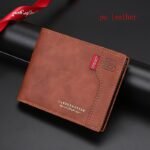 1Pc Men'S New Fashion Wallet, Large Capacity Coin Purse, Multi Card Slot Card Case With Zipper Coin Pocket Money Clip - Image 9