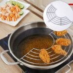 Versatile 304 Stainless Steel Semi-Circular Rack For Bbq, Frying & Steaming - Oil Draining And Insulation Design - Image 8
