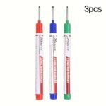 1/3Pcs/Set Long Head Markers Bathroom Woodworking Decoration Multi-Purpose Deep Hole Marker Pens Red/Black/Blue/Green Ink Oil Markers Pens Waterproof Multi-Purpose Deep Hole Marker Pen - Image 13