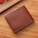 1Pc Men'S Pu Leather Wallet, Large Capacity Vintage Wallet, Ideal Gift For Dad Or Grandpa - Image 8