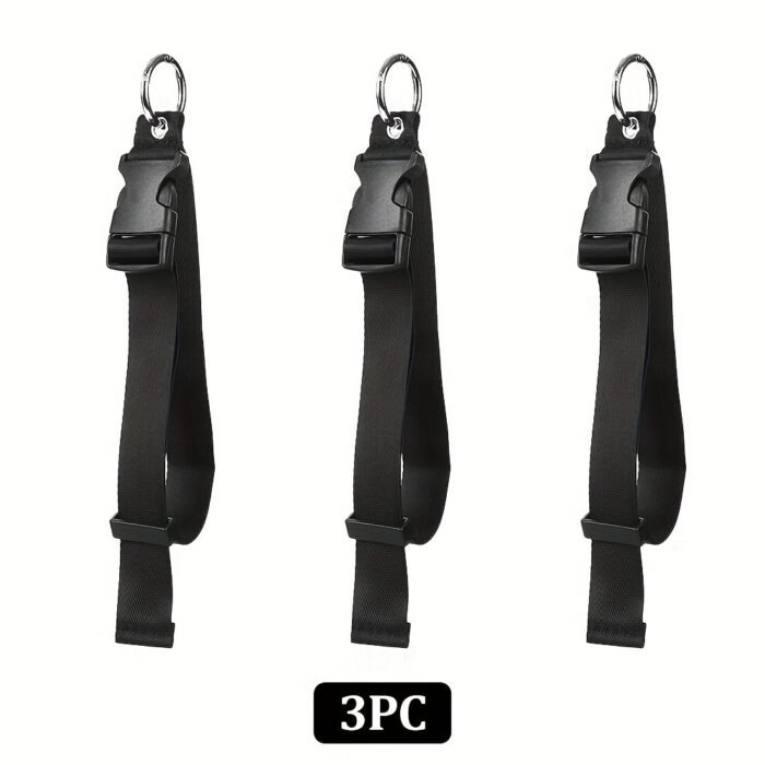 1Pc Multi-Functional Luggage Strap With Secure Buckle Closure, Adjustable Anti-Theft Travel Packing Accessory, Durable Nylon With Keychain, Wet Wipe Clean, Compatible With All Sized Suitcases And Backpacks - Image 7