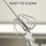1Pc Multifunctional Stainless Steel Whisk & Milk Frother, Home Baking Tools, Cream Egg Hand Blender, Household Push Blender Blender - Egg Whisk, Milk Frother, Hand Push Blender Blender Multi-Tool Eid Al-Adha Mubarak - Image 6