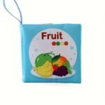1Pc Baby Cloth Book - Non-Tearable Soft Fabric, Ocean Animal & Multi-Theme Educational Toy With Interactive Learning Buttons, Infant Cognitive Development Book For Toddlers 0-3 Years (Pink/Green/Blue/Yellow), Baby Book, Sensory Stimulation, Vibrant Illustrations, Childsafe Material, Young Children - Image 12