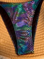 Fashionable And Sexy Bikini Set, High-End Snakeskin Fabric With Three-Dimensional High Cutting, Suitable For Beach Bathing, Sunbathing, Swimming, Essential - Image 6