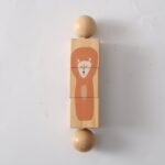 Educational Wooden Animal Shape Matching Toy With Rotating Rattles ? Hand-Eye Coordination And Cognitive Development, Colorful Puzzle For Youngsters, Ideal Christmas Gift - Image 3