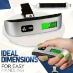 A Tool For Measuring The Weight Of Luggage When Traveling, With A Portable Digital Lcd Display, Capable Of Weighing Up To 110Lb/50Kg. - Image 8