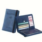 1Pc Stylish Rfid Passport Holder With Multi-Functional Travel Wallet And Cute Card Holder - Image 7