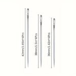 12/30Pcs Self-Threading Needles, Assorted Sizes, Threading-Free, Elderly Blind Needles, Hand Sewing, Quilting, Clothing & Cross S - Image 4