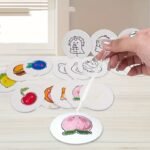 10/15/20/30Pcs - 3D Round Wood Pulp High-Tech Compressed Paper, Foam Expands In Water Art Craft Paper, Suitable For Fun Paper Crafts And Diy Activities - Ideal Gift Choice For Christmas Holidays, Office & Family Interaction, Perfect For Creative Drawing And Emotional Connection - Image 12