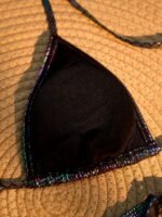 Fashionable And Sexy Bikini Set, High-End Snakeskin Fabric With Three-Dimensional High Cutting, Suitable For Beach Bathing, Sunbathing, Swimming, Essential - Image 4