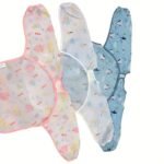 1Pc Waterproof Bib With Hood, Adjustable Snap Closure, Polyester Fiber, Unisex Feeding Apron, Easy Clean - Image 9