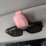 1Pc Universal Car Sun Visor Glasses Clip, Pvc Material, Auto Eyeglasses Holder, Vehicle Interior Accessories, Eyewear Storage Bracket - Image 14