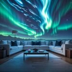 Aurora Borealis Northern Lights Projector - Usb-Powered Led Night Light With Remote Control, Dimmable & Color-Changing - Perfect For Game Room, Bedroom, Living Room Decor - Great Valentine'S Day Gift - Image 10