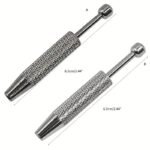 Precision 4-Prong Jewelry Tweezers - Gem & Diamond Holder, Ideal For Beads & Small Parts, Ergonomic Metal/Aluminum Craft Tool, Jewelry Making Tools - Image 4
