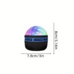 Aurora Borealis Northern Lights Projector - Usb-Powered Led Night Light With Remote Control, Dimmable & Color-Changing - Perfect For Game Room, Bedroom, Living Room Decor - Great Valentine'S Day Gift - Image 2