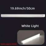 1Pc Magnetic Motion Sensor Led Light For Cabinets & Rvs - Usb Rechargeable, 10.01Cm To 50.01Cm Adjustable Range, White & Warm Light, No-Drill Installation, Ideal For Kitchen, Wardrobe, Bedroom, And Corridor Lighting, Cabinet Lighting | Sleek Led Light | Usb Rechargeable Light Rv Interior Lighting - Image 9