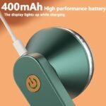 1Pc Electric Fabric Trimmer, Portable Lint Remover, Usb Rechargeable Sweater Defuzzer, Powerful Hair & Ball Remover For Clothes, Bedding, Furniture, Carpets, Sofa, Cleaning Tool With 6-Blade Fine Steel Cutter Head, Dual-Use Charging, ?36V, 400Mah Battery - Image 8
