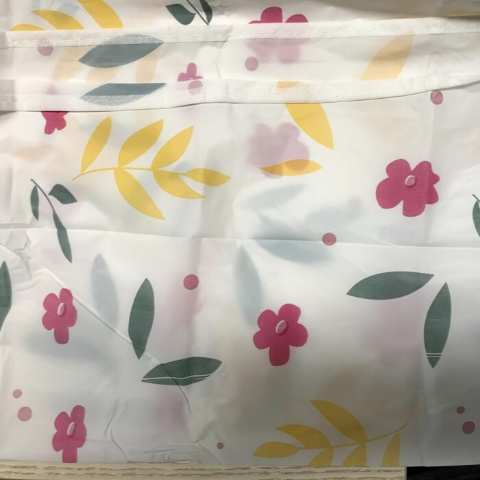 1Pc Youlong Multi-Function Refrigerator Dust Cover With Pocket, 128.02 X 52.07 Cm, Modern Decorative Fabric Storage Organizer For Home And Kitchen Use, Green Leaf Pattern, Pet Material, Appliance Top Protector | Decorative Storage | Pet Material Cover - Image 6