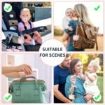 1Pc Bpa-Free Newborn Silicone Cute Colorful Panda Pacifier Case (38G), Food-Grade Silicone For Boys And Girls' Strollers And Diaper Bags, Travel Bag For Travel Comfort, Cute Style Can Also Be Used As Mommy Bag Accessory, Thanksgiving Theme - Image 6