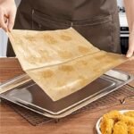 50Pcs Pre-Cut Non-Stick Parchment Paper Baking Sheets - 22.86 X 33.02 Cm, High-Quality For Baking, Cooking, Grilling, Air Fryer, Steaming, Perfect For Thanksgivin - Image 6