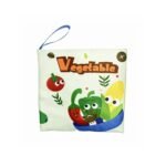 1Pc Baby Cloth Book - Non-Tearable Soft Fabric, Ocean Animal & Multi-Theme Educational Toy With Interactive Learning Buttons, Infant Cognitive Development Book For Toddlers 0-3 Years (Pink/Green/Blue/Yellow), Baby Book, Sensory Stimulation, Vibrant Illustrations, Childsafe Material, Young Children - Image 35