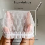 10/30/50 Pack Disposable Vacuum Filter Bags - Elastic Non-Woven Polyester Mesh Covers With Stretch Fit For Home Vacuum Cleaners, Traps Dust & Pet Hair, Improves Suction Efficiency - Image 9