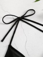 Adult Women'S Solid Color One-Piece Bikini Top - Image 4