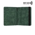 1Pc Rfid Passport Holder, Thin Passport Wallet, Retro Pu, Multi-Function Wallet, Travel Passport Bag - Image 15