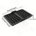 1/2Pcs Air Fryer Silicone Liners Non-Stick Reusable Air Fryer Waffle Baking Pan Waffle Mold For Ninja Af400Eu Af451Eu Sl400Eu Af500De Models And Many Other Air Fryers Accessories - Image 9