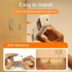 1Pc Magnetic Motion Sensor Led Light For Cabinets & Rvs - Usb Rechargeable, 10.01Cm To 50.01Cm Adjustable Range, White & Warm Light, No-Drill Installation, Ideal For Kitchen, Wardrobe, Bedroom, And Corridor Lighting, Cabinet Lighting | Sleek Led Light | Usb Rechargeable Light Rv Interior Lighting - Image 18