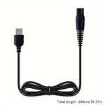 1Pc Multi-Use Usb Data Cable For Electric Grooming Tools - Perfect For Foot Scab Removers, Hair Removers, Razors, And Clippers - Image 2