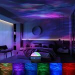 An Aurora Projector, Star Projector, With 7 Lighting Effects, Led Color Changing Lamp For Home Decoration, Home Decoration Birthday And Christmas Gift - Image 4