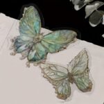 1 Pack/20Pcs, Pink Crystal Butterfly Three-Dimensional Butterfly Hand Account Diy Decorative Stickers Junk Journal Decor Supplies, Diy Junk Journal Decoration Label Stickers, Party Favor - Image 8