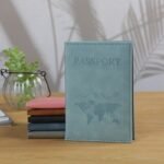 1Pc Simple Passport Holder, Convenient Passport Case - Image 2
